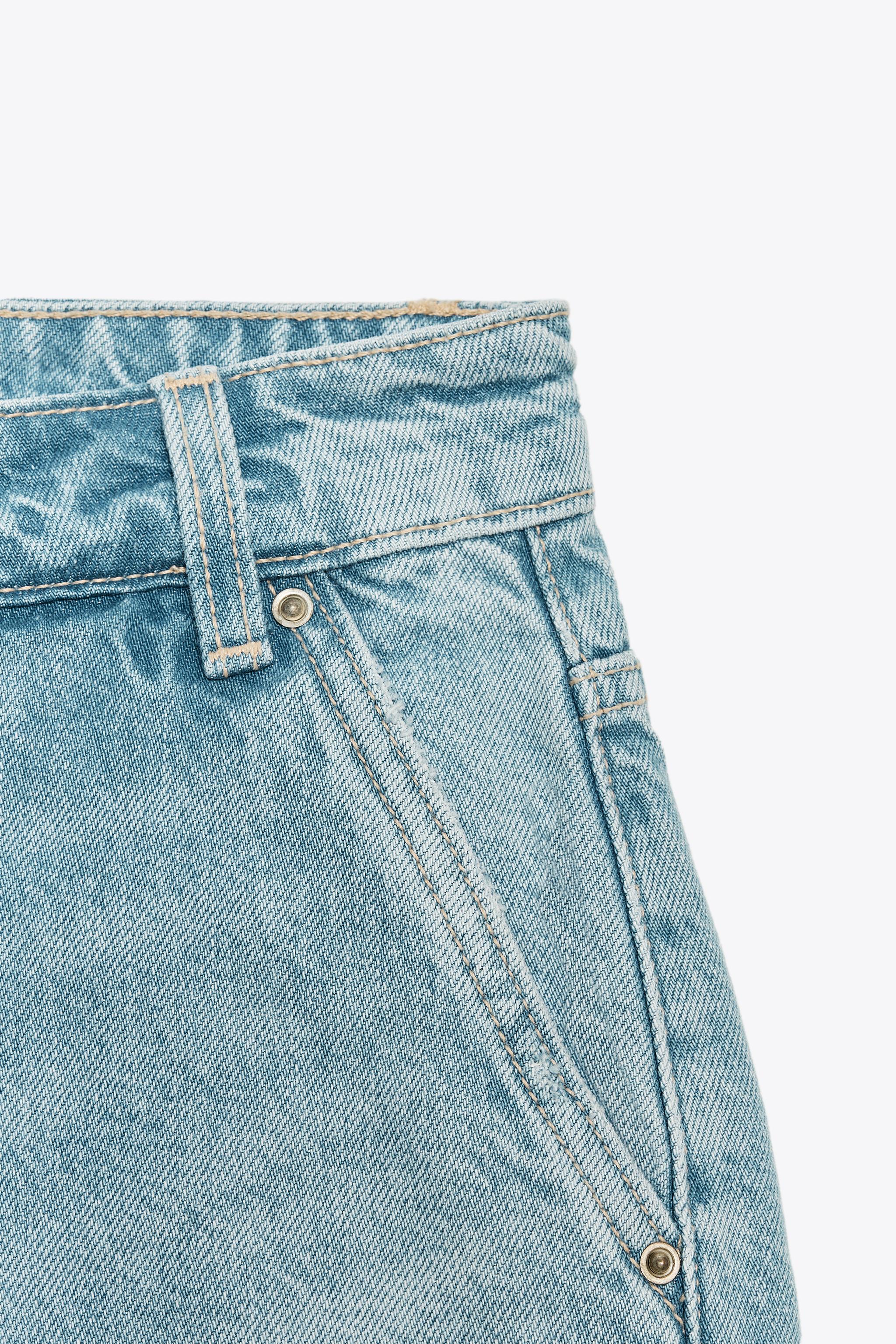 TRF CHINO DENIM SHORTS